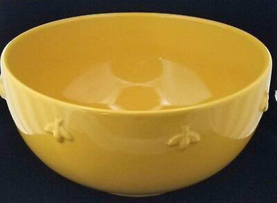 Cigale Orange 10" Large Salad Serving Bowl by Varages-1