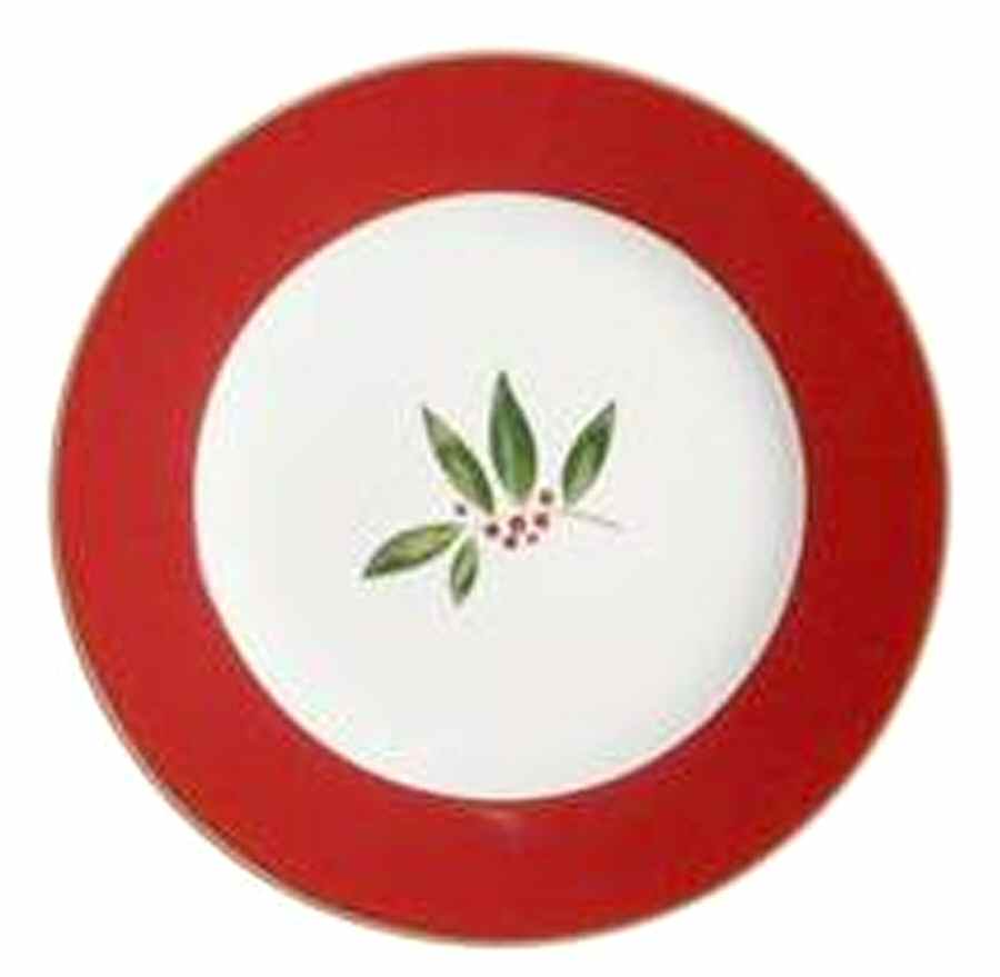 Christmas Salad/Dessert Plate by Vista Alegre-1