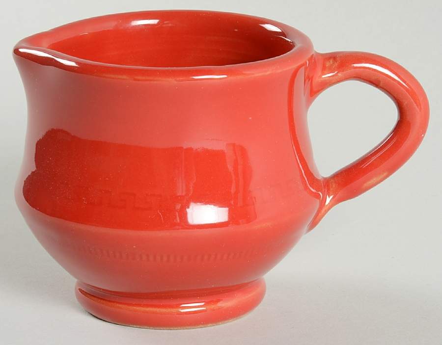 Bellezza Tomato Red Creamer by Vietri (Italy)-1