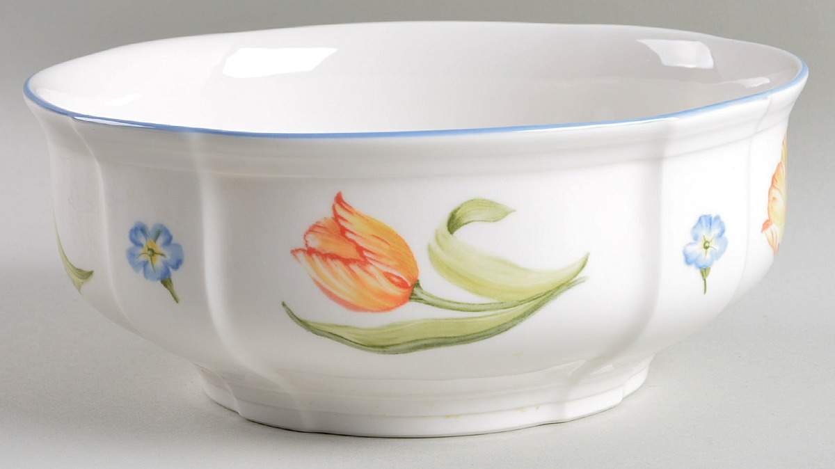 Flower Dream 8" Round Vegetable Bowl by Villeroy & Boch-1