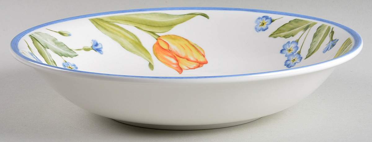 Flower Dream 9" Individual Pasta Bowl by Villeroy & Boch-1