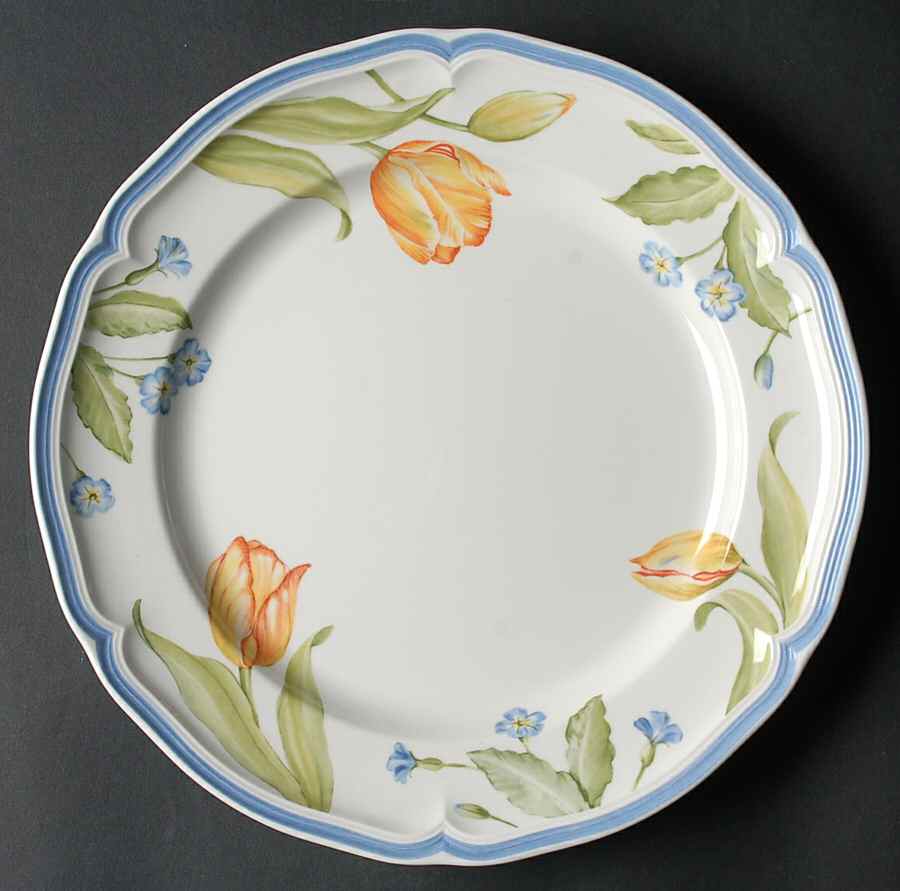 Flower Dream Tulip Dinner Plate by Villeroy & Boch-1