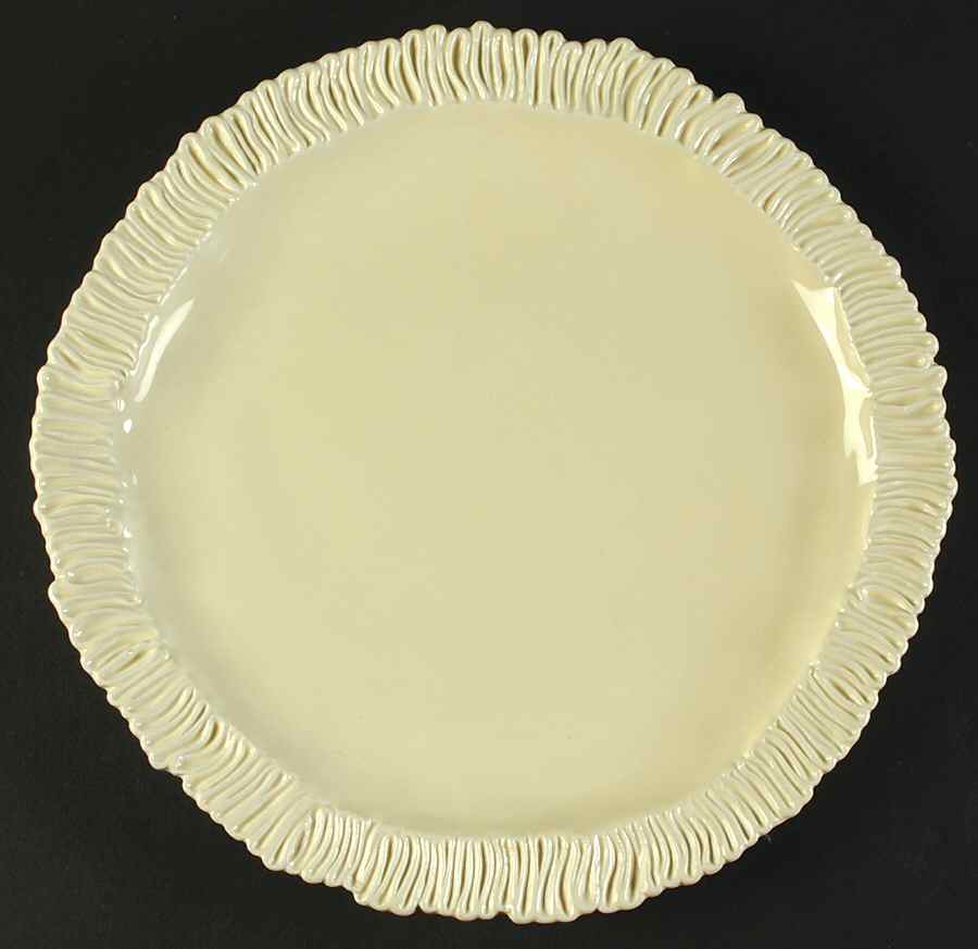 Latteria Vanilla Dinner Plate by Vietri (Italy)-1