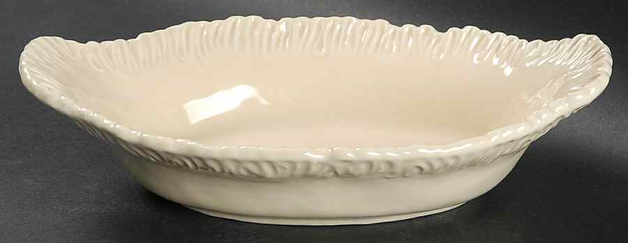 Latteria Vanilla 9" Augratin by Vietri (Italy)-1