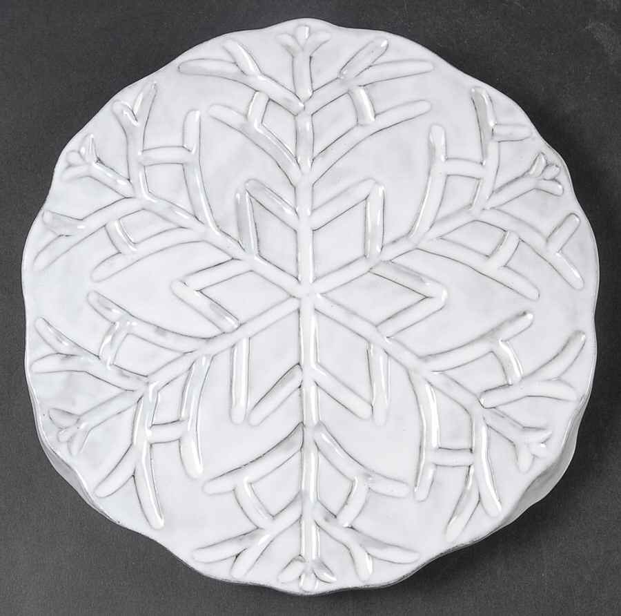 Snowflake Trivet by Vietri (Italy)-1