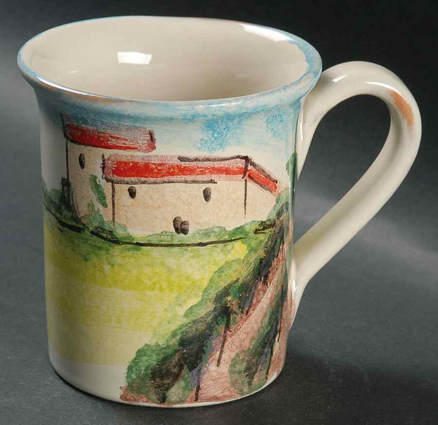 Siena Country Mug by Vietri (Italy)-1