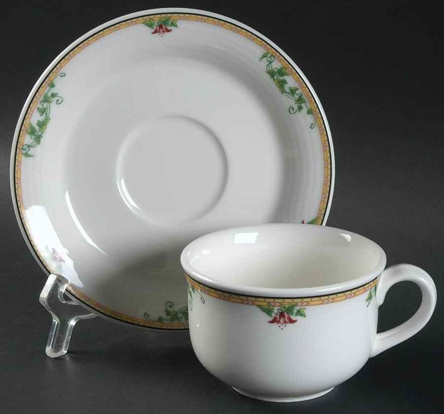Perugia (Restaurant) Flat Cup & Saucer Set by Villeroy & Boch-1