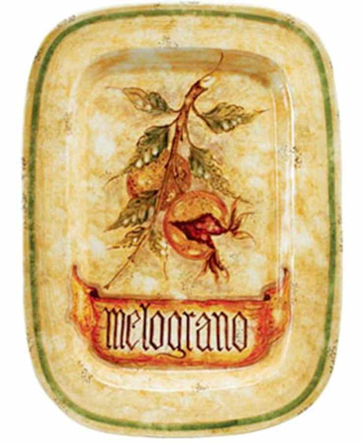Botanica 28" Rectangular Serving Platter by Vietri (Italy)-1
