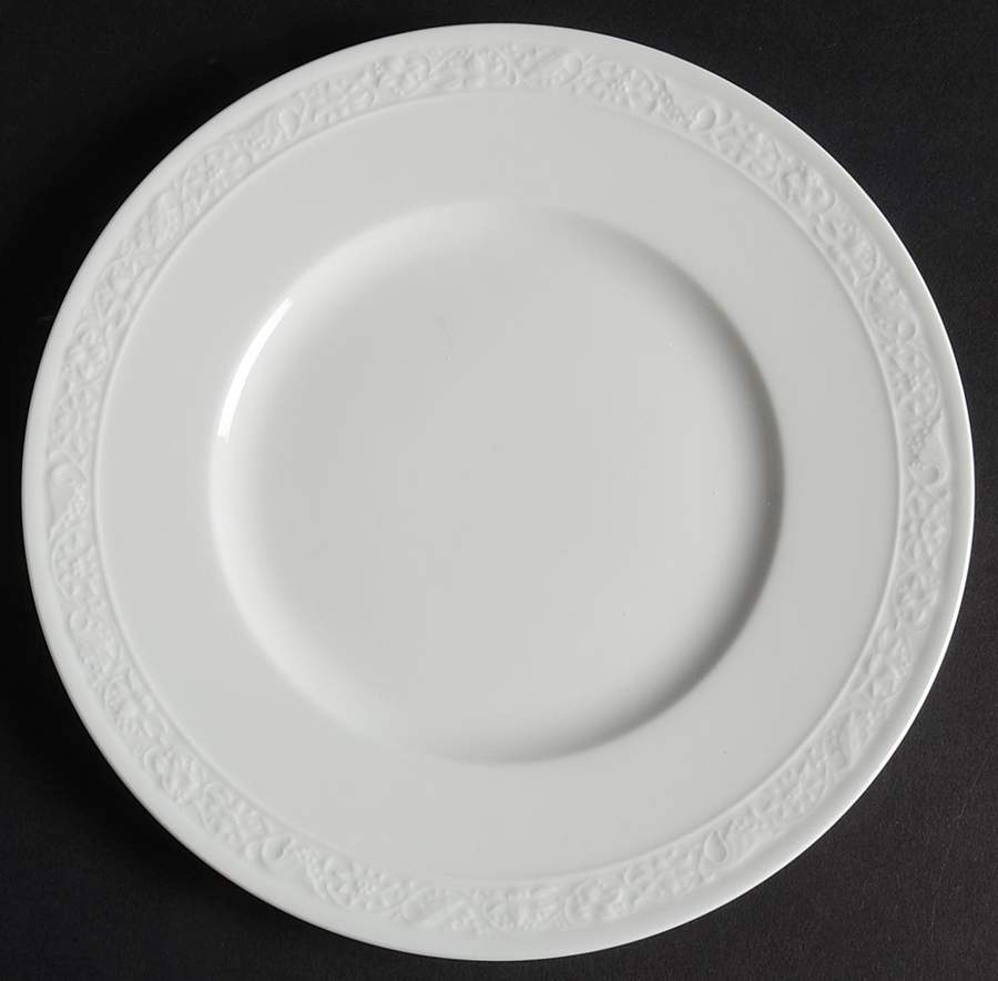 White Pearl Bread & Butter Plate by Villeroy & Boch-1