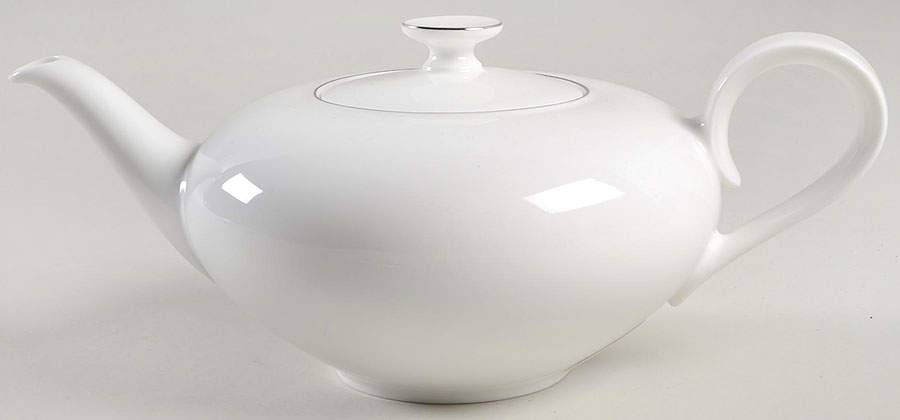 Anmut Platinum Teapot & Lid by Villeroy & Boch-1