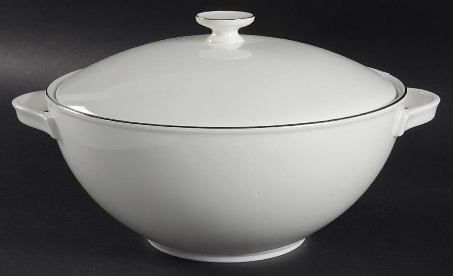 Anmut Platinum Tureen &  Lid by Villeroy & Boch-1