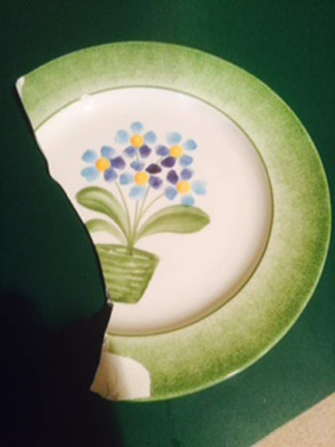VIE82 Salad Plate by Vietri (Italy)-1