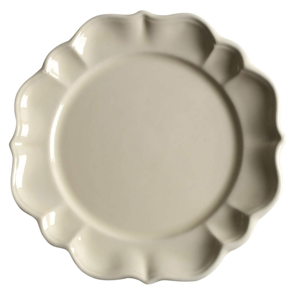 Luberon Ivory Dinner Plate by Varages-1