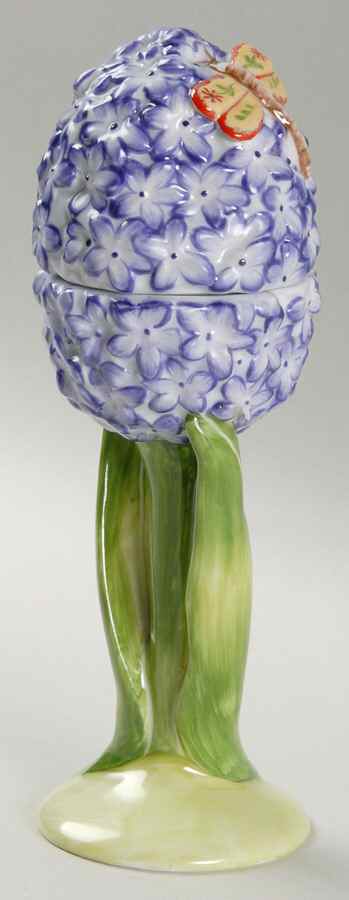 Floral Fantasy Figural Egg Cup & Lid by Villeroy & Boch-1