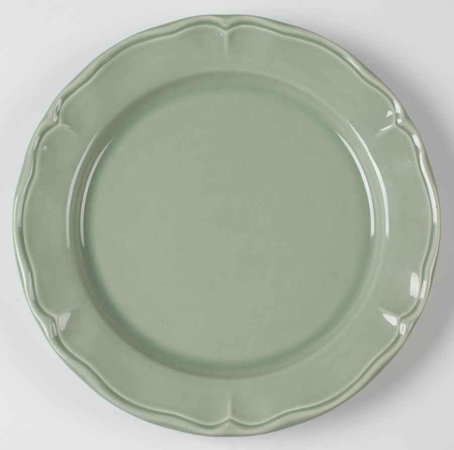Luberon Celadon Dinner Plate by Varages-1