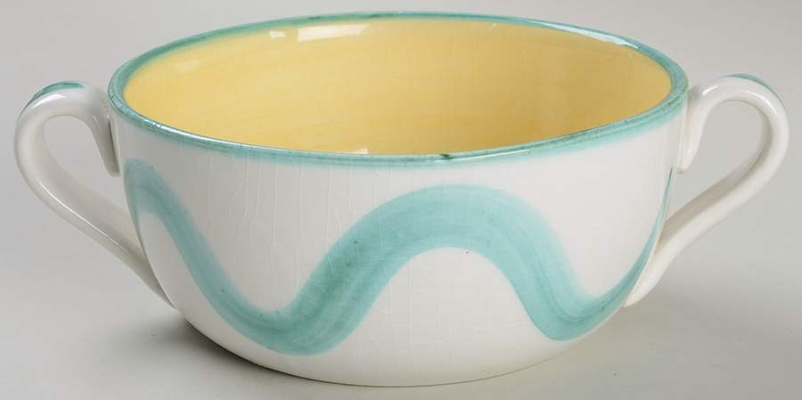 VIE84 Cream Soup Bowl by Vietri (Italy)-1
