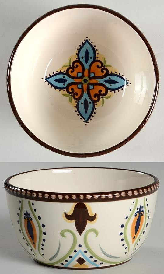 Amalfi Soup/Cereal Bowl by Vida By Eva Mendes-1