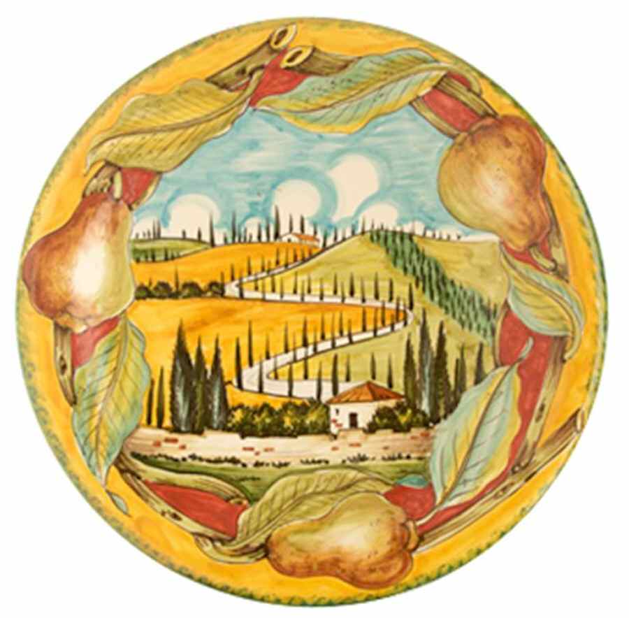 Tuscany Wall Plates Wall Plate by Vietri (Italy)-1