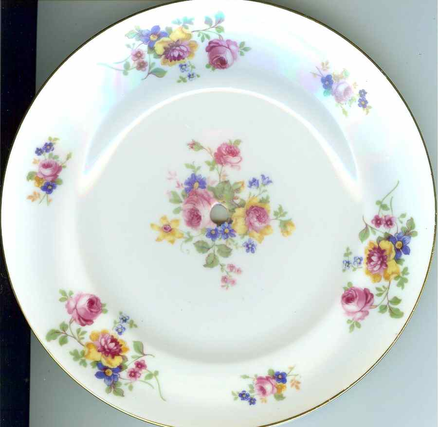 237 SMOOTH Dinner Plate by Victoria (Czech)-1