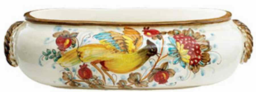 Pomegranate Garden 5" Cachepot by Vietri (Italy)-1