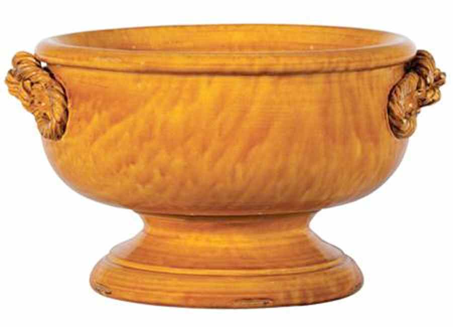 Spice Garden Footed Urn Planter by Vietri (Italy)-1