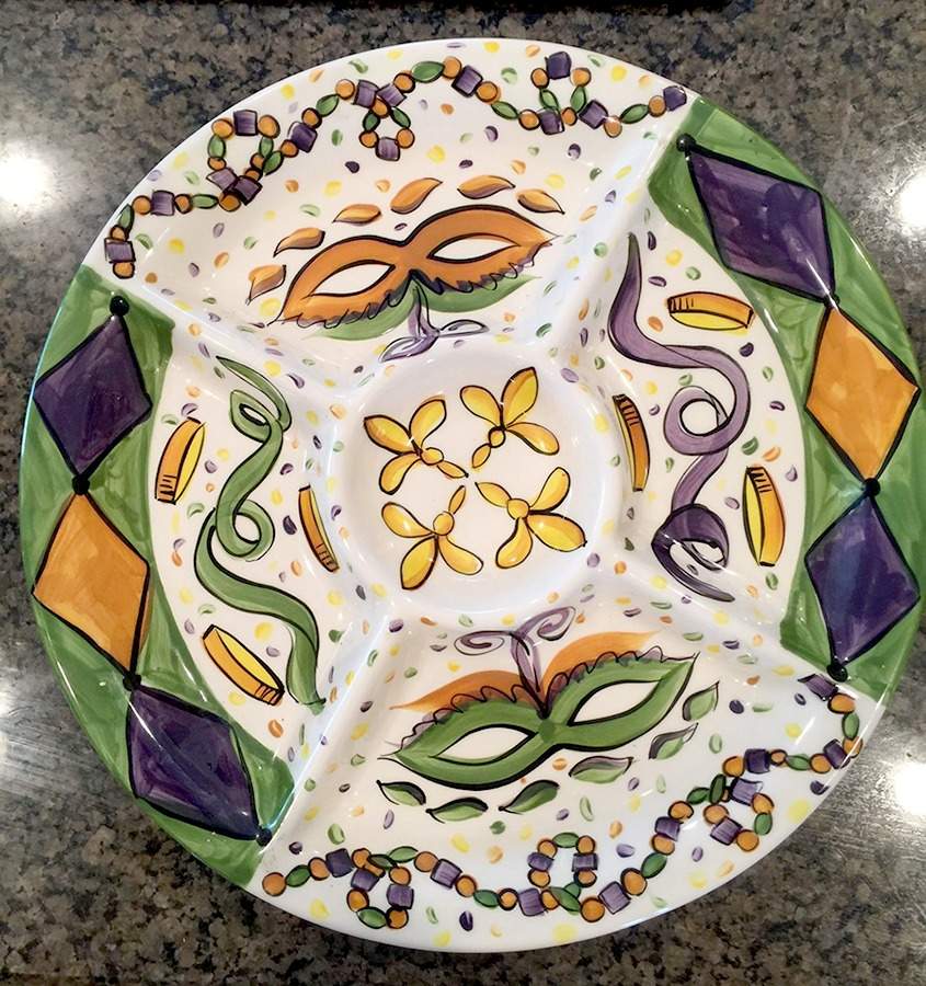 VCS1 1 Piece Chip & Dip by Vicki Carroll Studio-1