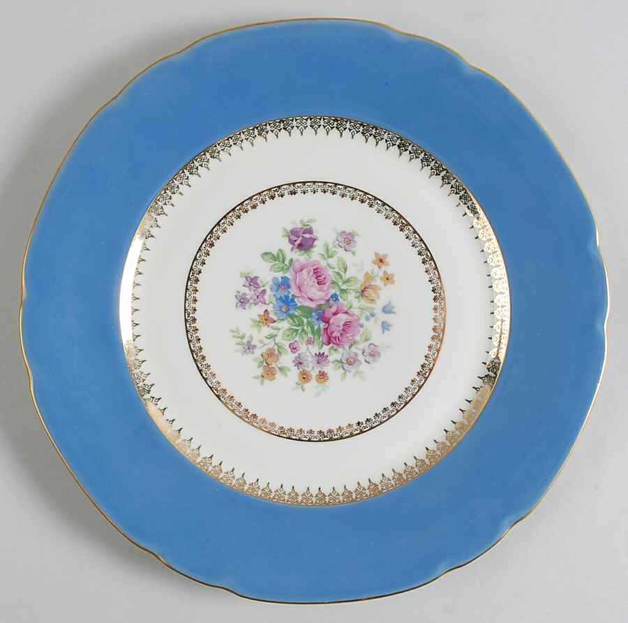 242 Dinner Plate by Victoria (Czech)-1