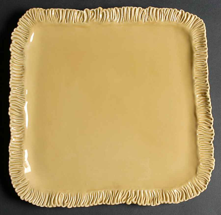 Latteria Honey Square Dinner Plate by Vietri (Italy)-1