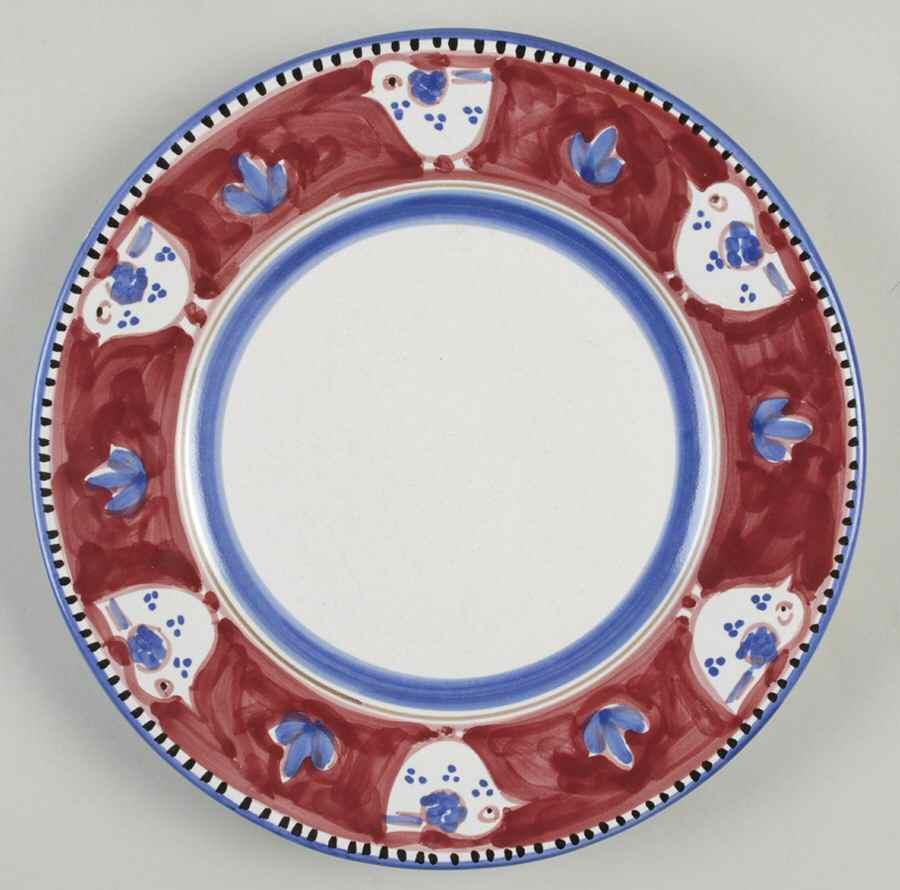VIE86 Dinner Plate by Vietri (Italy)-1