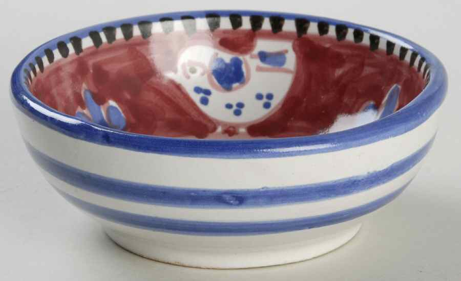 VIE86 Fruit/Dessert (Sauce) Bowl by Vietri (Italy)-1