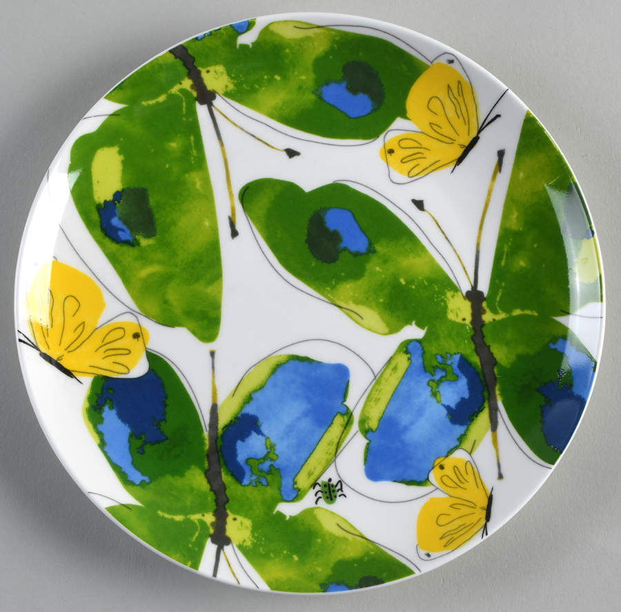 Papillion Dream Salad Plate by Vera Neumann-1
