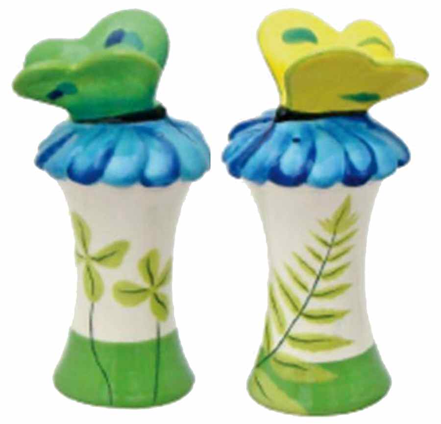 Papillion Dream Salt & Pepper Set by Vera Neumann-1