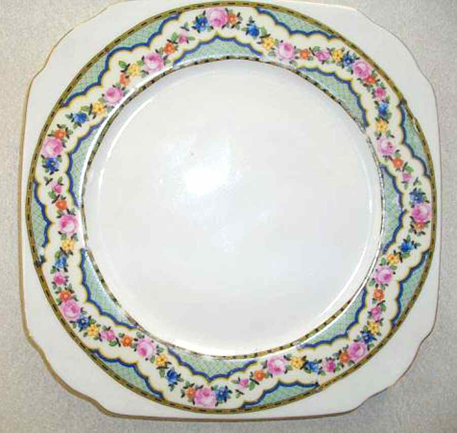 298 Square Salad Plate by Victoria (Czech)-1