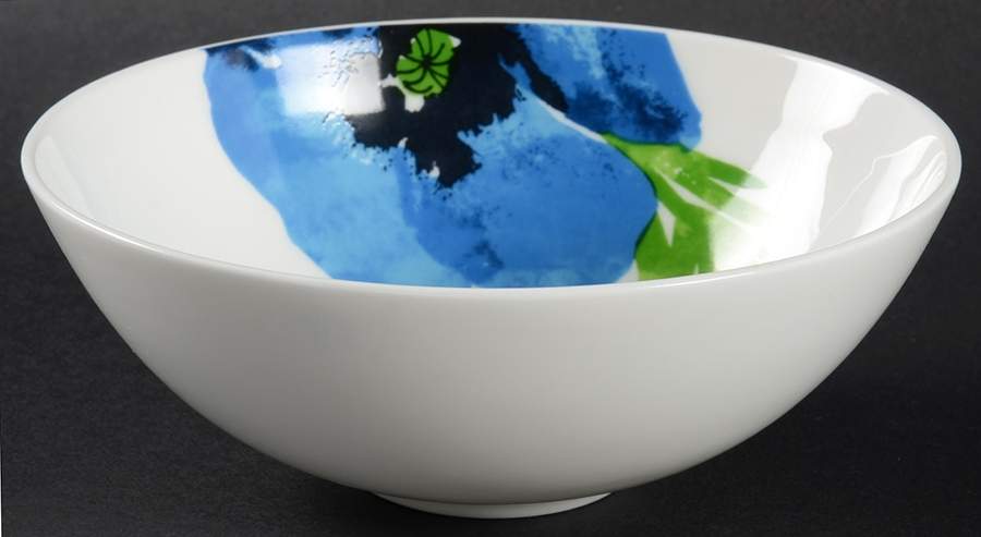Indigo Garden Soup/Cereal Bowl by Vera Neumann-1