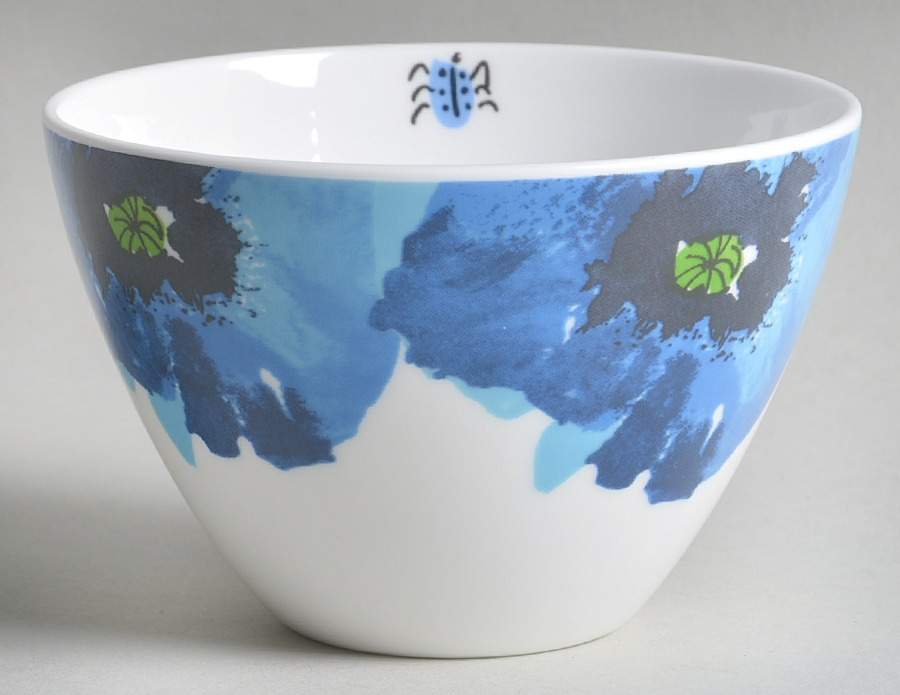 Indigo Garden Condiment Bowl by Vera Neumann-1