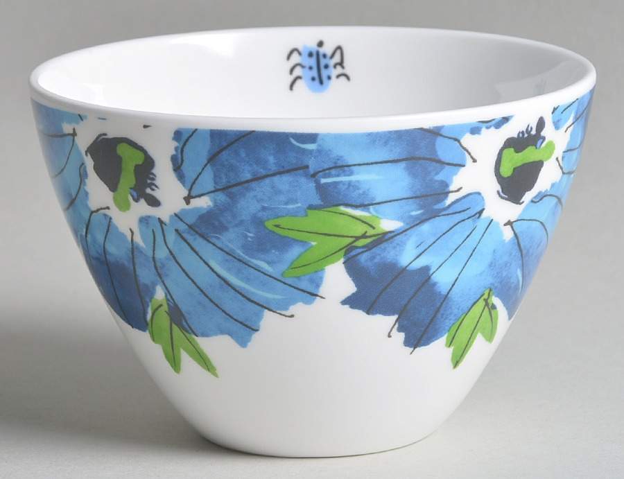 Indigo Garden Condiment Bowl by Vera Neumann-1
