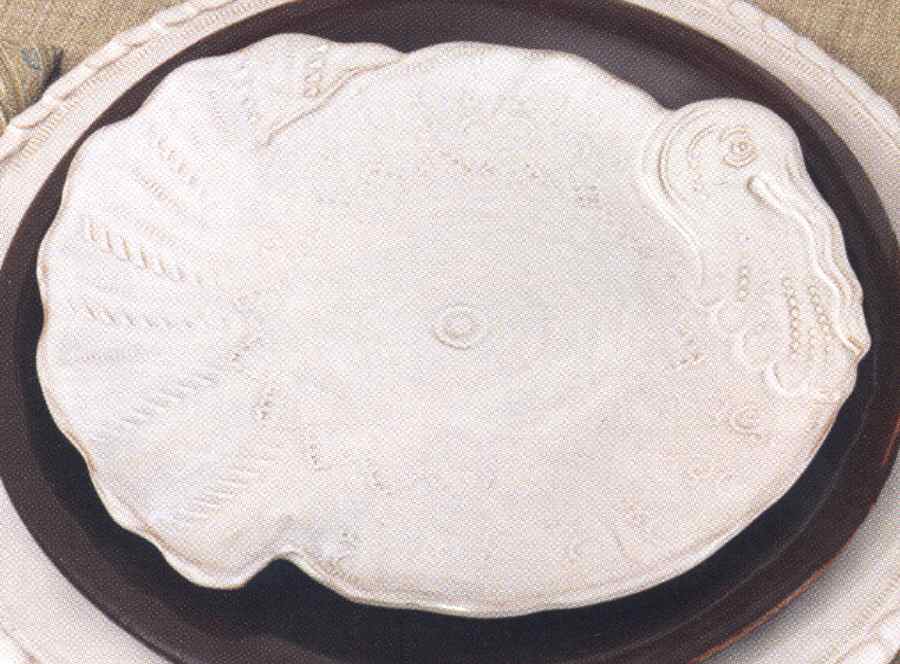 Bellezza Turkey Salad Plate by Vietri (Italy)-1