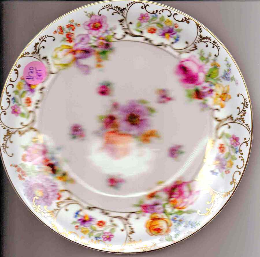 277 Dinner Plate by Victoria (Czech)-1