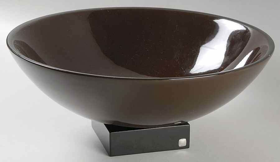 Lacquer Collection 12" Round Decorative Lacquer Bowl by Vera Wang-1