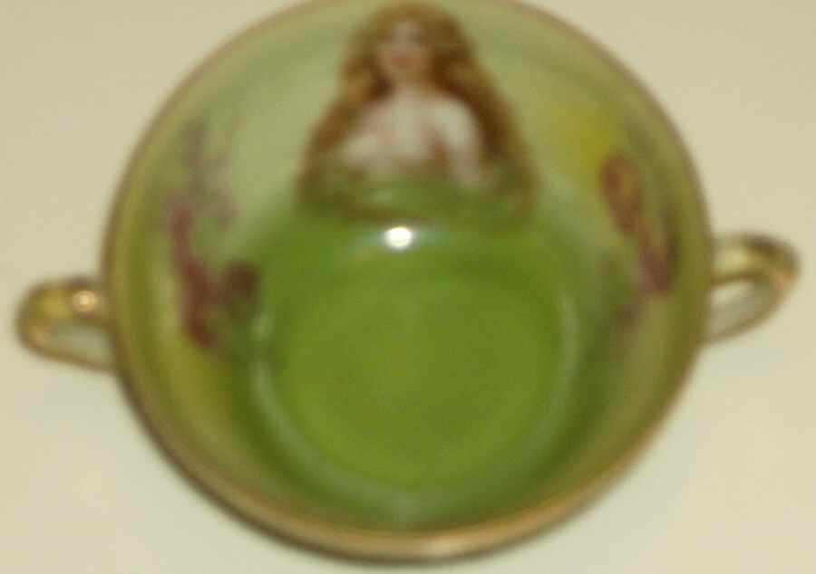 VTO184 Footed Cream Soup Bowl by Victoria (Austria)-1