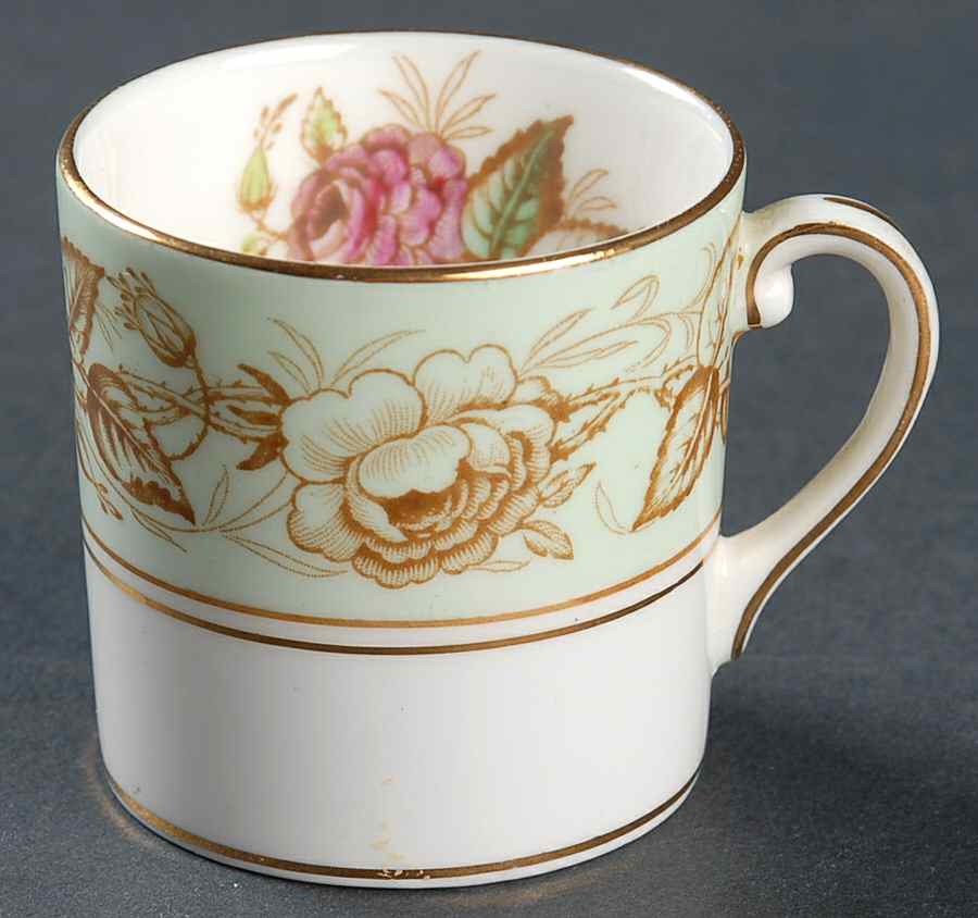 Chelsea-Green Flat Demitasse Cup by Cartwright & Edwards-1