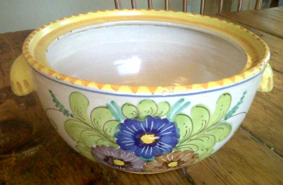 VIE91 Round Vegetable No Lid by Vietri (Italy)-1