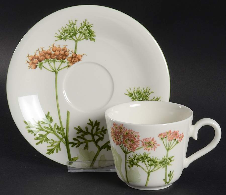 Althea Nova Flat Cup & Saucer Set by Villeroy & Boch-1
