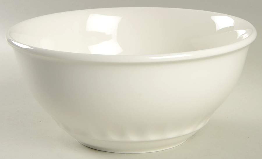 Farmhouse Touch (All White) 9" Round Vegetable Bowl by Villeroy & Boch-1
