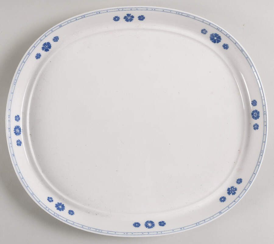 Farmhouse Touch (Decorated) 15" Oval Serving Platter by Villeroy & Boch-1