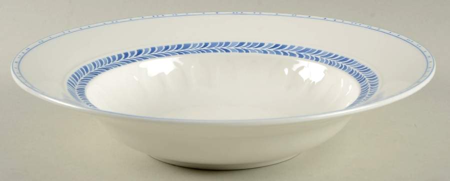 Farmhouse Touch (Decorated) Large Rim Soup Bowl by Villeroy & Boch-1