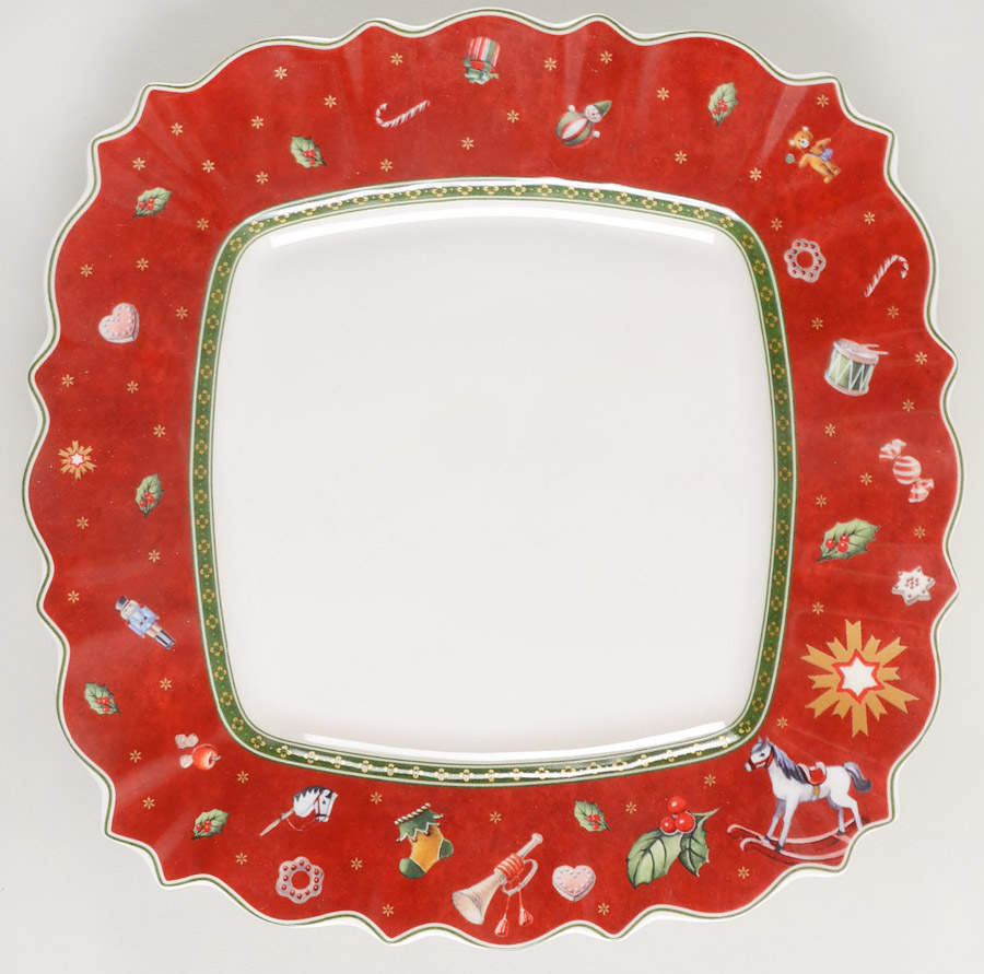 Villeroy & Boch Toy's Delight Porcelain Dinner Plate - Colorful & Festive
