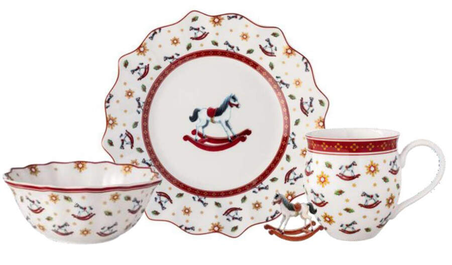 Toy's Delight Breakfast Set -3 pc (BREPM4, BRKBM4, MGBM4) by Villeroy & Boch-1