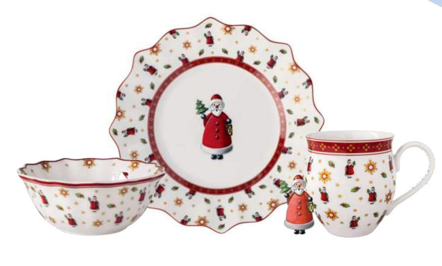 Toy's Delight Breakfast Set -3 pc (BREPM1, BRKBM1, MGBM1) by Villeroy & Boch-1