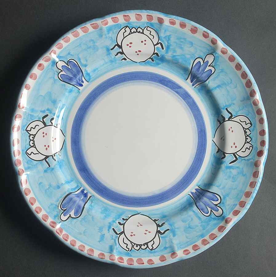 VIE92 Dinner Plate by Vietri (Italy)-1